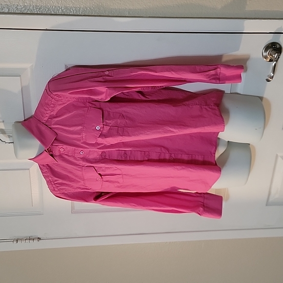 Amongst Others Men's Button Up Pink Shirt Long Sleeve Size Large - Picture 4 of 5